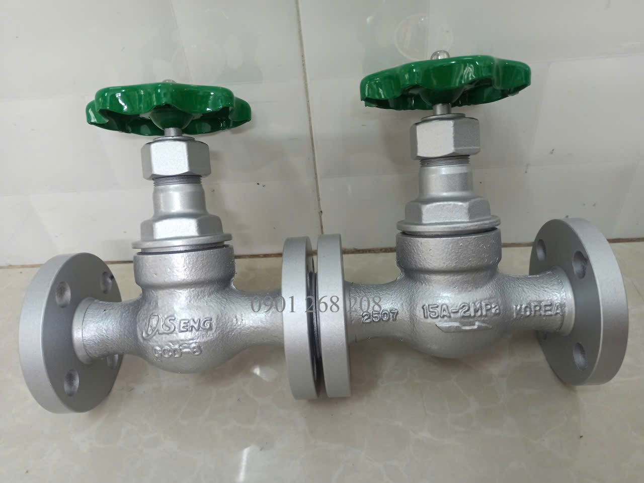 Van cau noi bich DN15 dung cho LPG